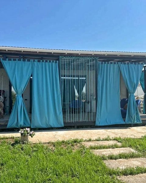 Вулична штора для альтанки та тераси водовідштовхувальна, Тіфані тф28 фото