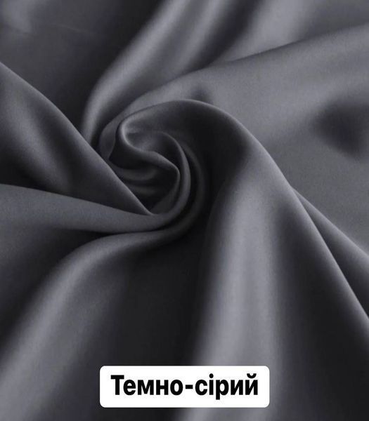 комплект штор блекаут. Темно-сірий  0331 фото